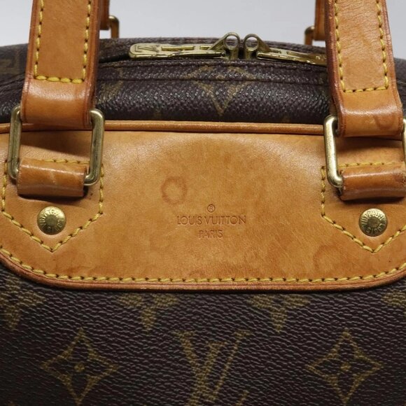 LOUIS VUITTON Monogram Excursion Hand Bag LV Auth - Picture 12 of 16